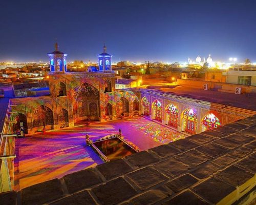 pink-mosque-shiraz-iran