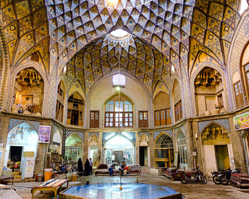 Kashan-bazaar-timche-aminodolleh