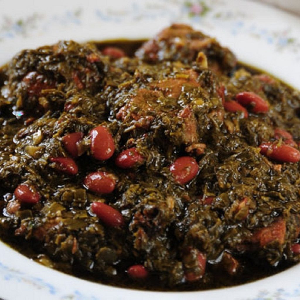 Persian stew Qormeh Sabzi