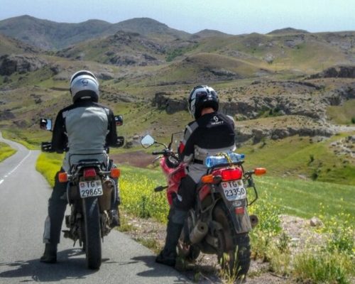 Motor bike in iran