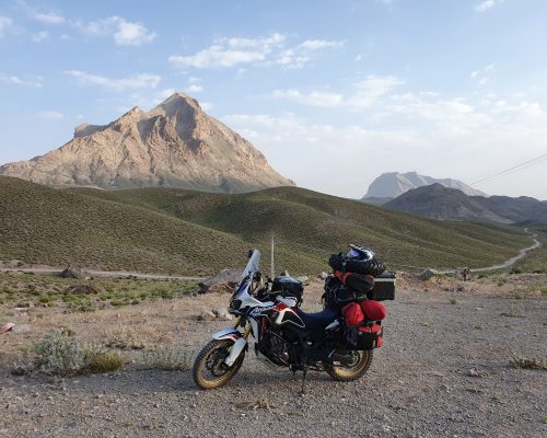 Motorcycle trip cross iran