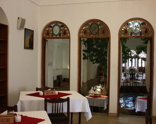 Iran traditional hotel