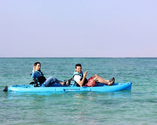 Kayaking in Kish Island