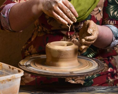 Persian Pottery-making class